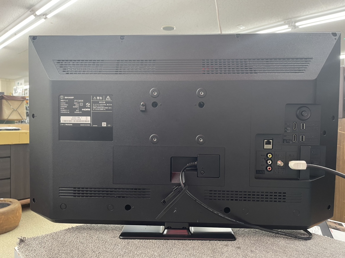 シャープ 2022年製 32インチテレビ入荷しました！ / リサイクル