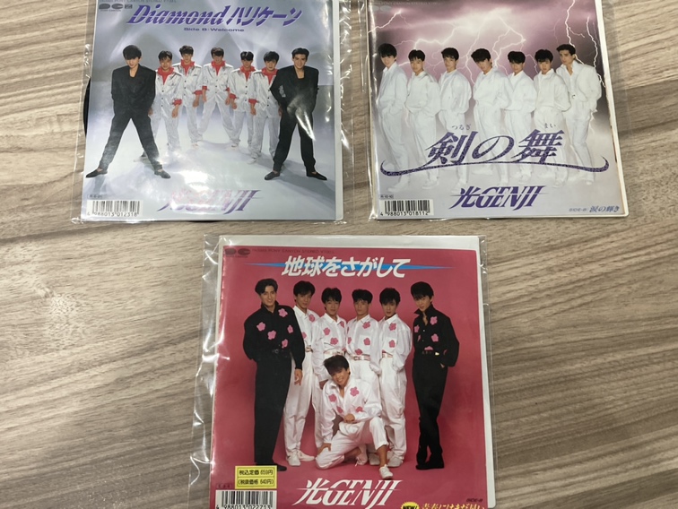 光GENJI・シングルレコード入荷 / リサイクルショップ三喜「宮崎で中古