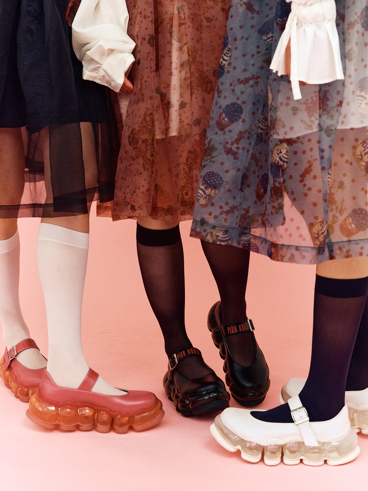 New “Jewelry” Mary Jane / Pink / PINK HOUSE × MIKIOSAKABE