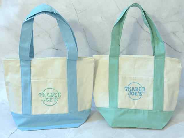 トレーダージョーズ 人気のミニトートバッグ パステルカラー発売になり