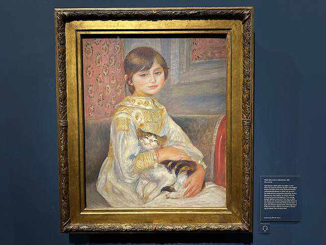 モルガンライブラリー ルノワール特別展 Renoir Drawings 珍しい