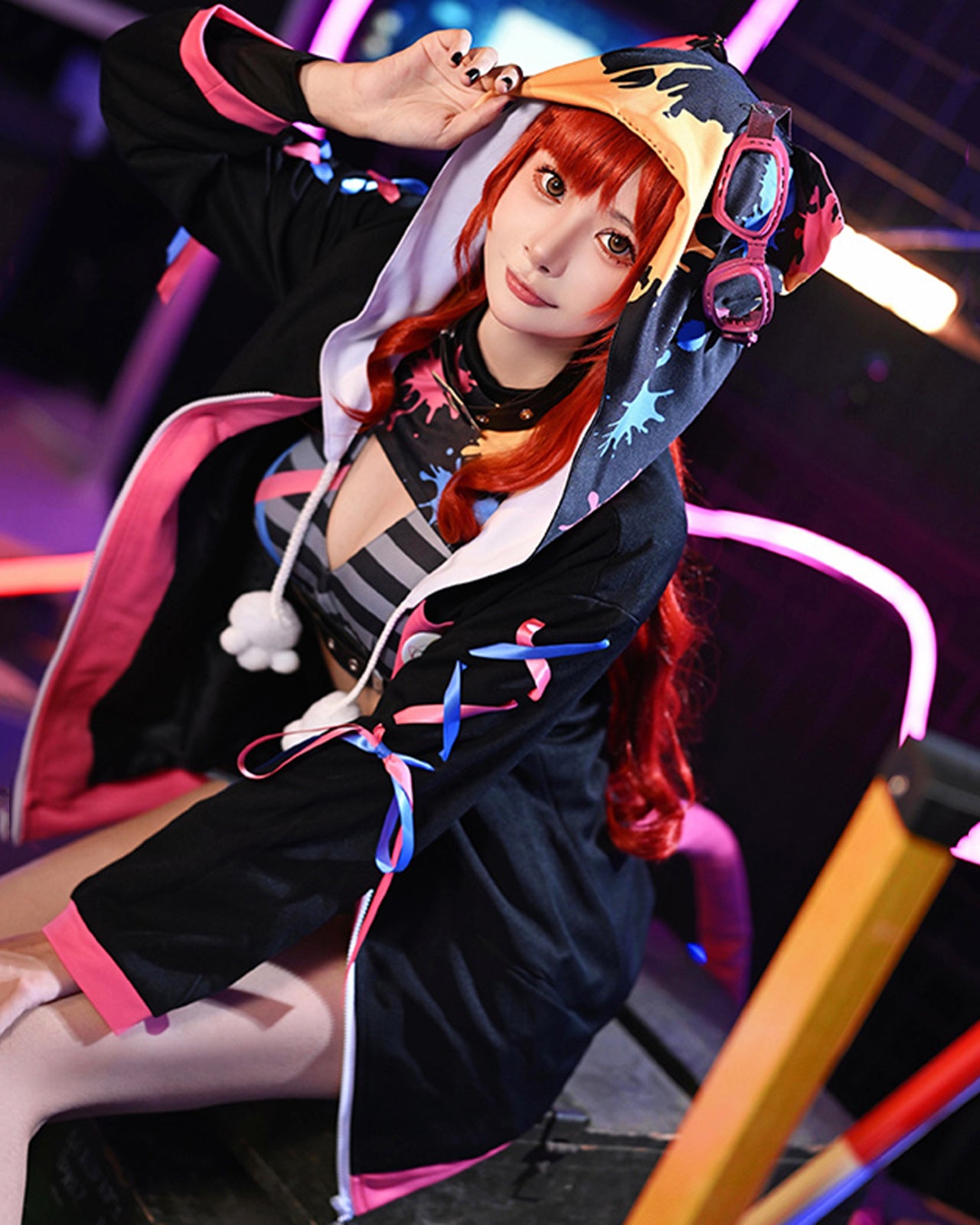 ぶいすぽっ！ 猫汰つな コスプレ 初期衣装 ねこ VTuber ハロウィン 猫