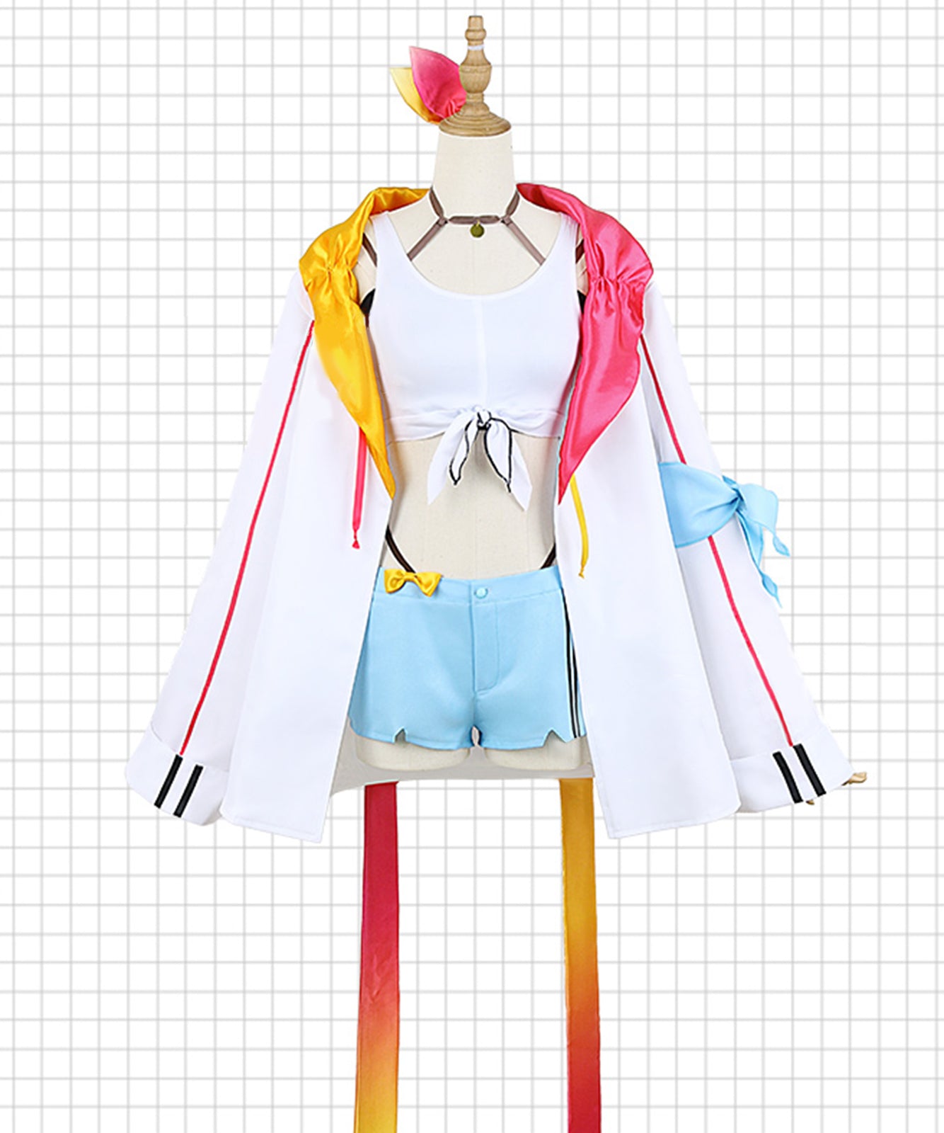 にじさんじ 星川サラ コスプレ 衣装 VTuber レディース ショートパンツ