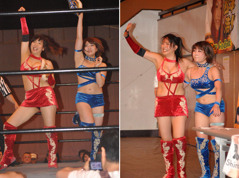 発掘品✨ 安納サオリ まなせゆうな ポートレート 女子プロレス STARDOM