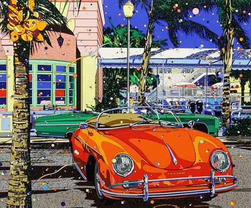 鈴木英人作品【スターライトヌーンデイ】の買取・査定はミライカ美術に