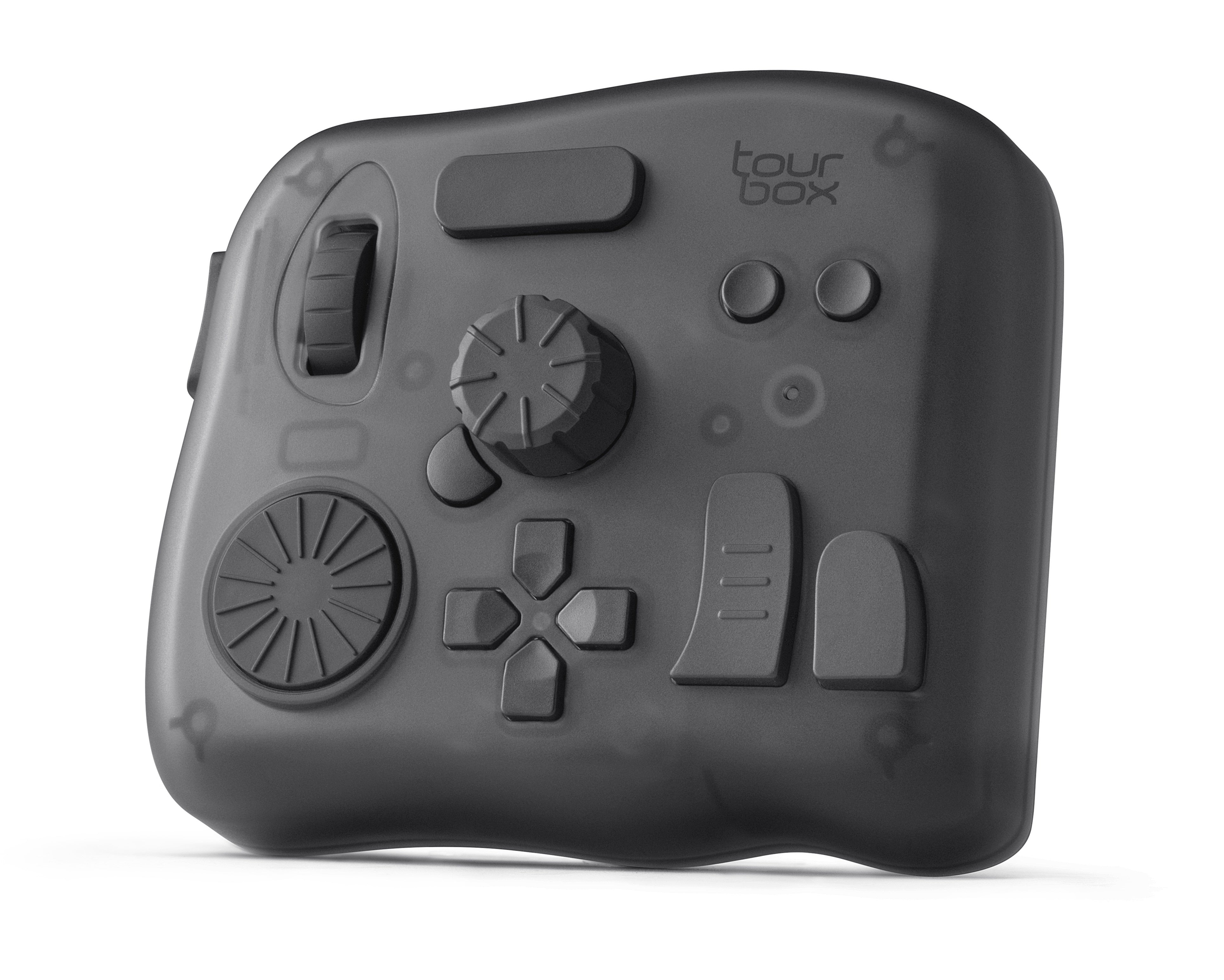 TourBox Elite 左手 デバイス Bluetooth Windows Mac ツアーボックス