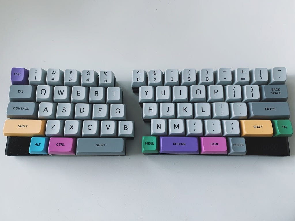 自作キーボード Choco60を組み立てた. HHKB配列の分割キーボード… | by