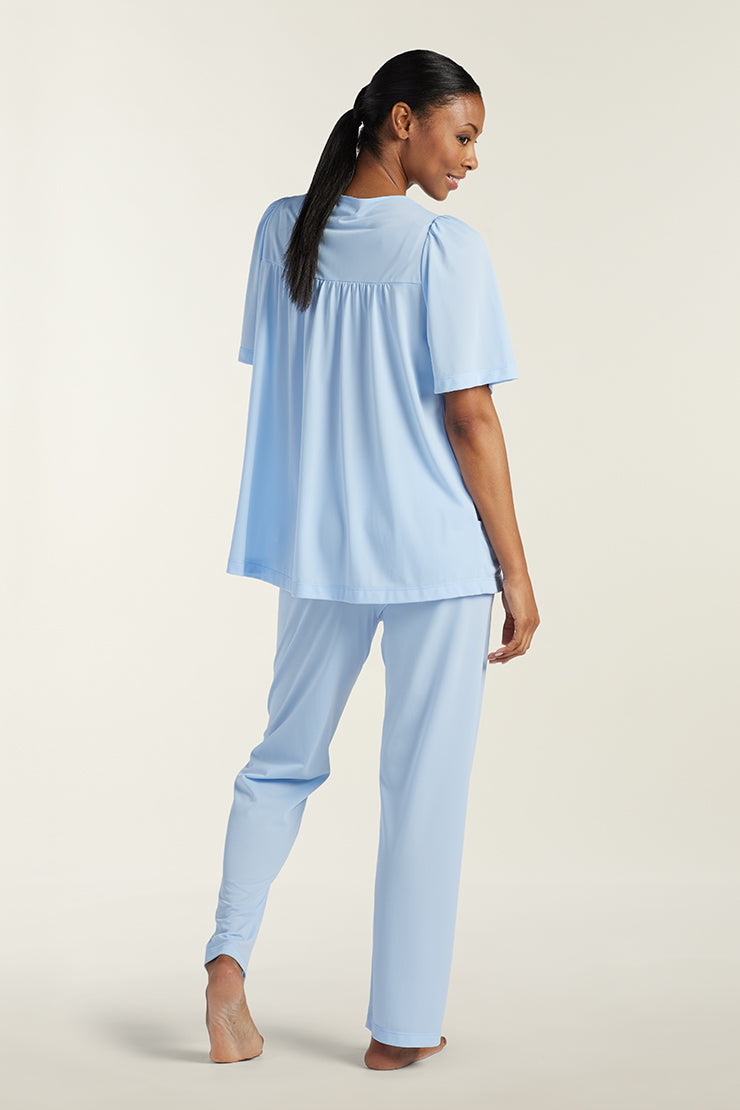 Nylon Tricot Pajama Set – Miss Elaine Store