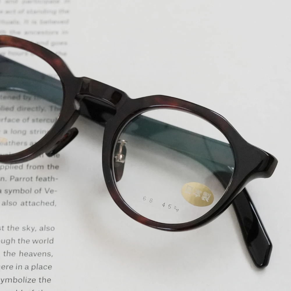 山﨑鼈甲 本べっ甲メガネ トロ甲 オール甲 No.68 | 銀座ミツメドウ