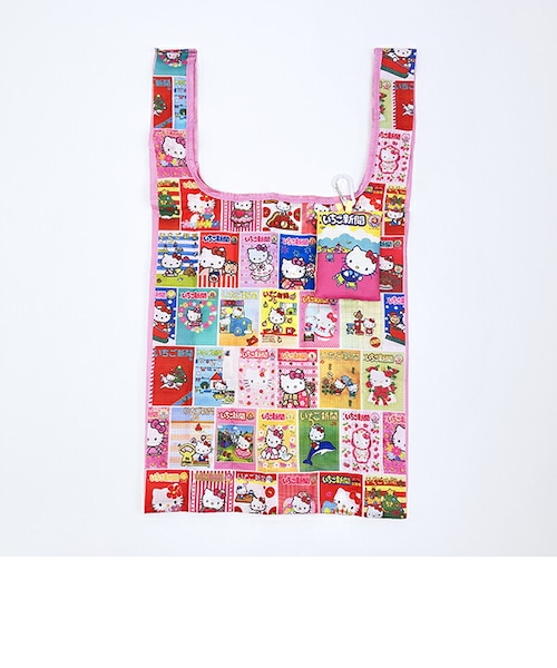 サンリオ いちご新聞 50th tetemo エコバッグ 集合 Sanrio