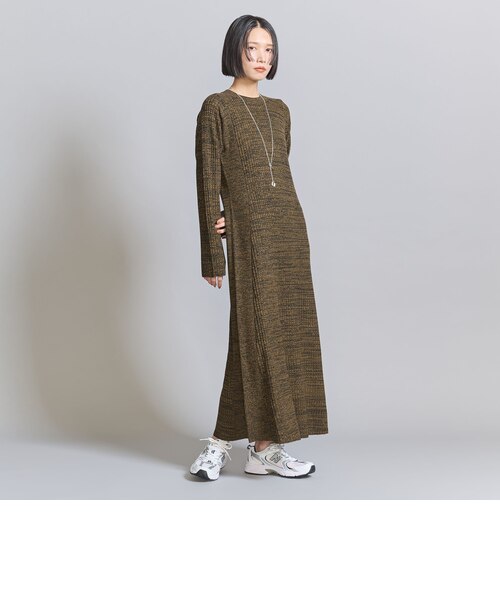 リブニット フレア ワンピース｜ユナイテッドアローズ アウトレットの