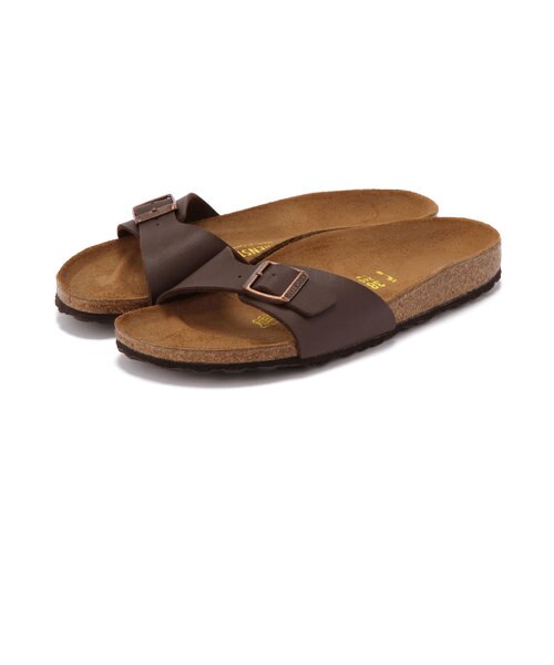 MOHI＞スエード ビッグベルト ボストンサンダル｜ビューティー