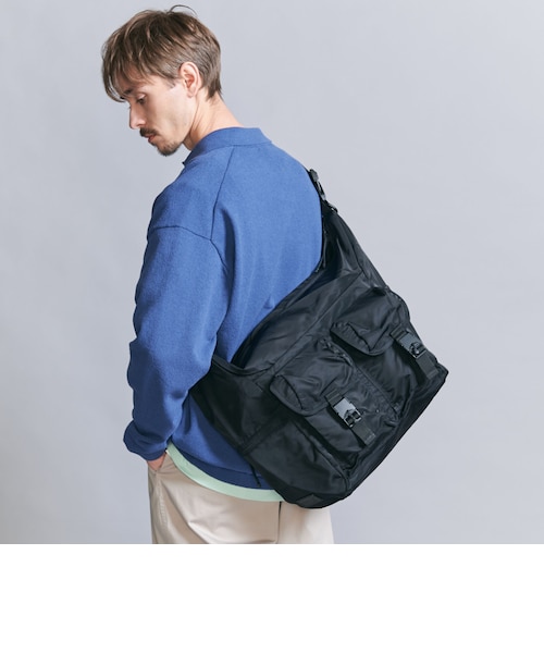 別注】＜BAICYCLON＞ ナイロン マルチポケット ショルダーバッグ