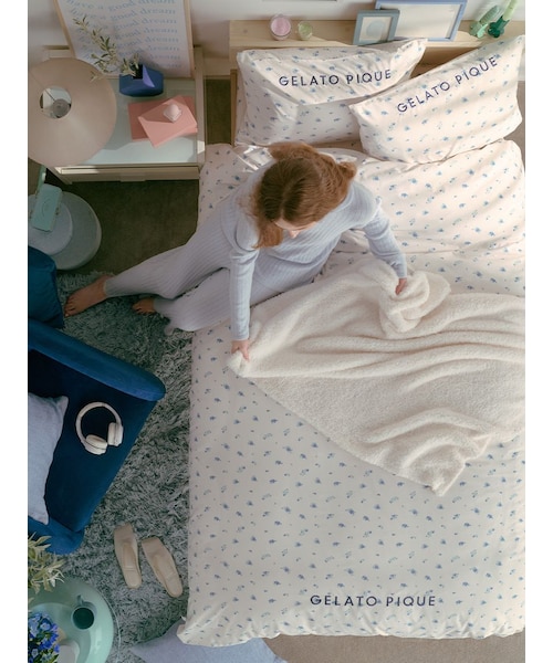 Sleep】CAT柄 プリント毛布｜ジェラートピケの通販｜&mall（アンド