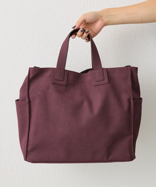 ear PAPILLONNER】仕切りポケットトートバッグ Lサイズ｜パルグループ