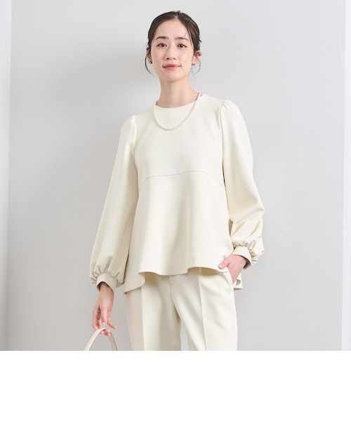 SPONGY ペプラム ブラウス｜ユナイテッドアローズ アウトレットの