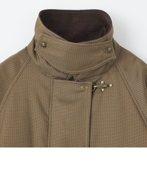 kinoko.さん×GLR or＞ガンクラブチェック柄 ファイヤーマン コート