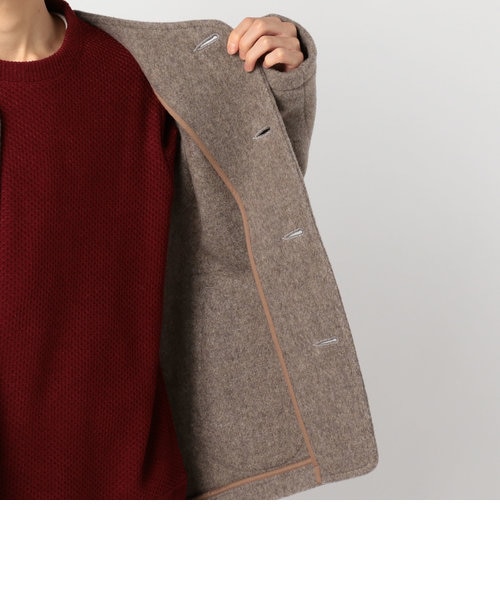 DANTON/ダントン】モッサーノーカラージャケット #JD-8990 WOM