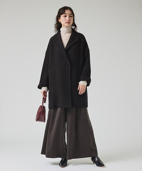 ピーチサテンフレアーパンツ｜カリテの通販｜&mall（アンドモール