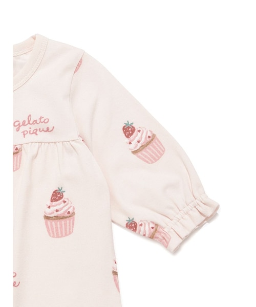 BABY】新生児カップケーキ柄2WAYオール｜ジェラートピケの通販｜&mall