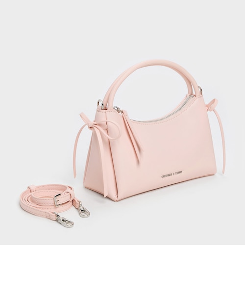 Hazel ヘーゼル ボウトップハンドルバッグ｜チャールズ＆キースの通販