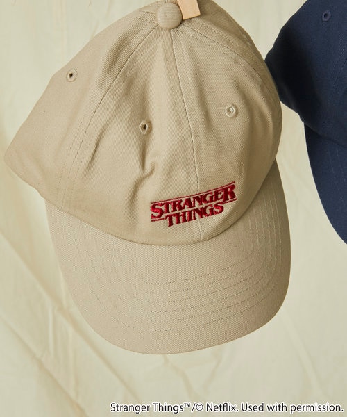 Stranger Things CAP/ストレンジャーシングス ロゴキャップ