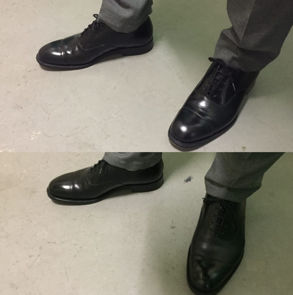 Church's Consul（チャーチ コンサル）ハーフサイズ上げたときのサイズ