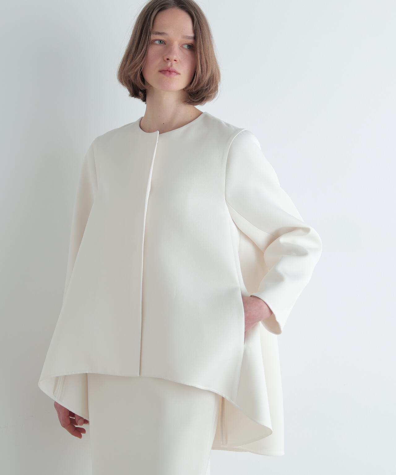 エアートリプルクロスバックフレアジャケット | LE PHIL（ル フィル