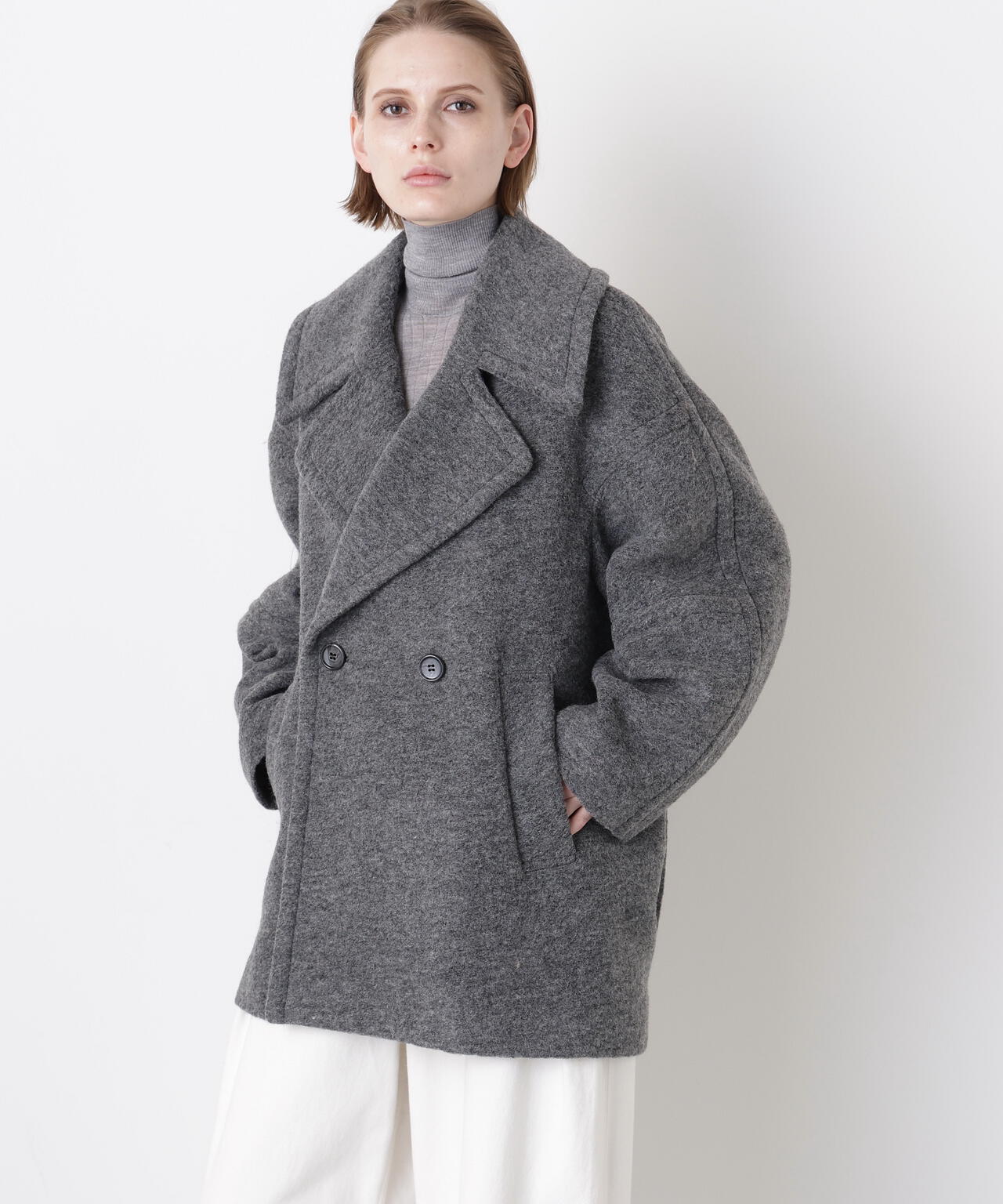 GISELe 12月号掲載商品】New Big Silhouette Pea JK | STUMBLY（スタン