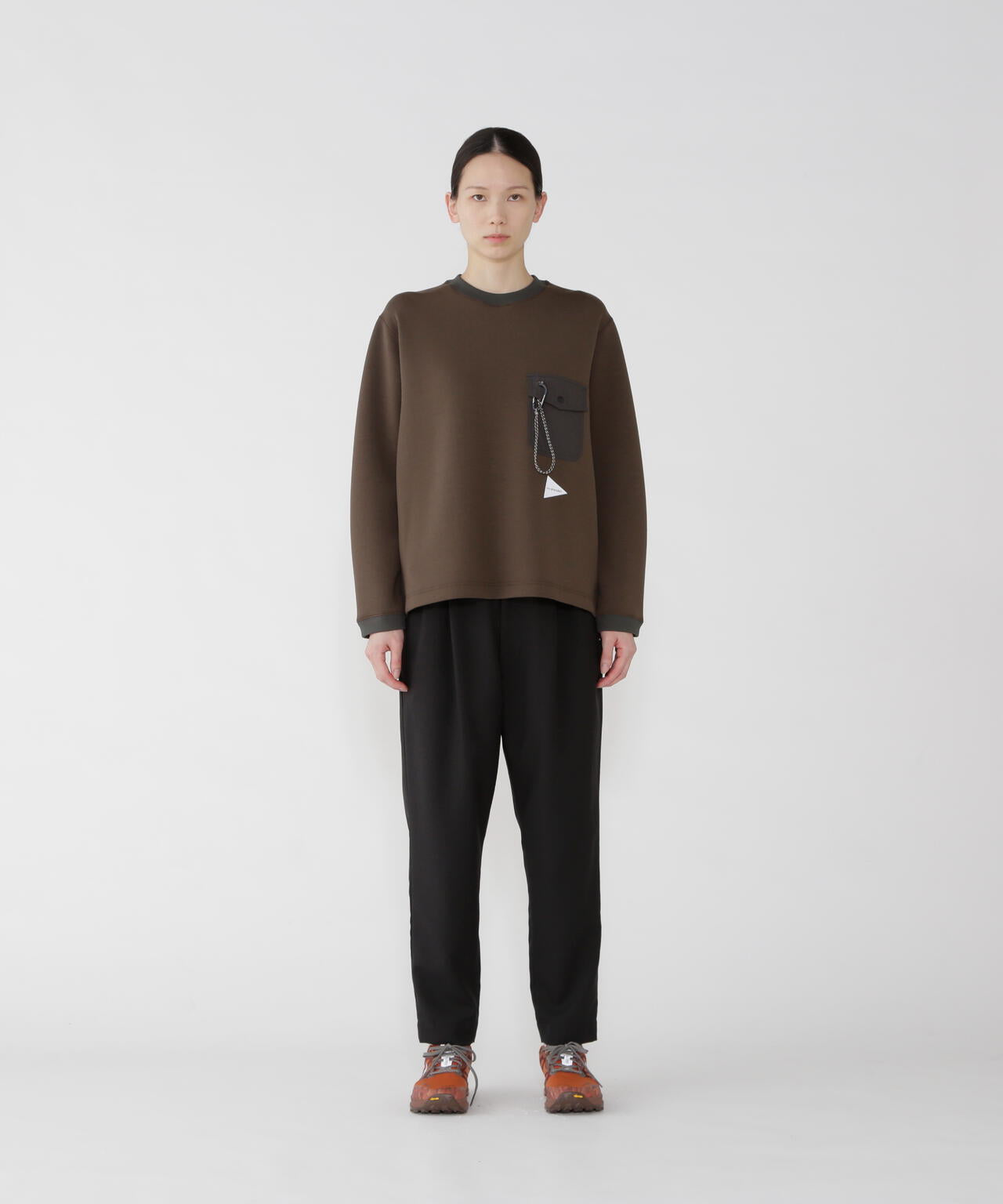 airy warm pullover | and wander（アンドワンダー） ｜【公式】通販