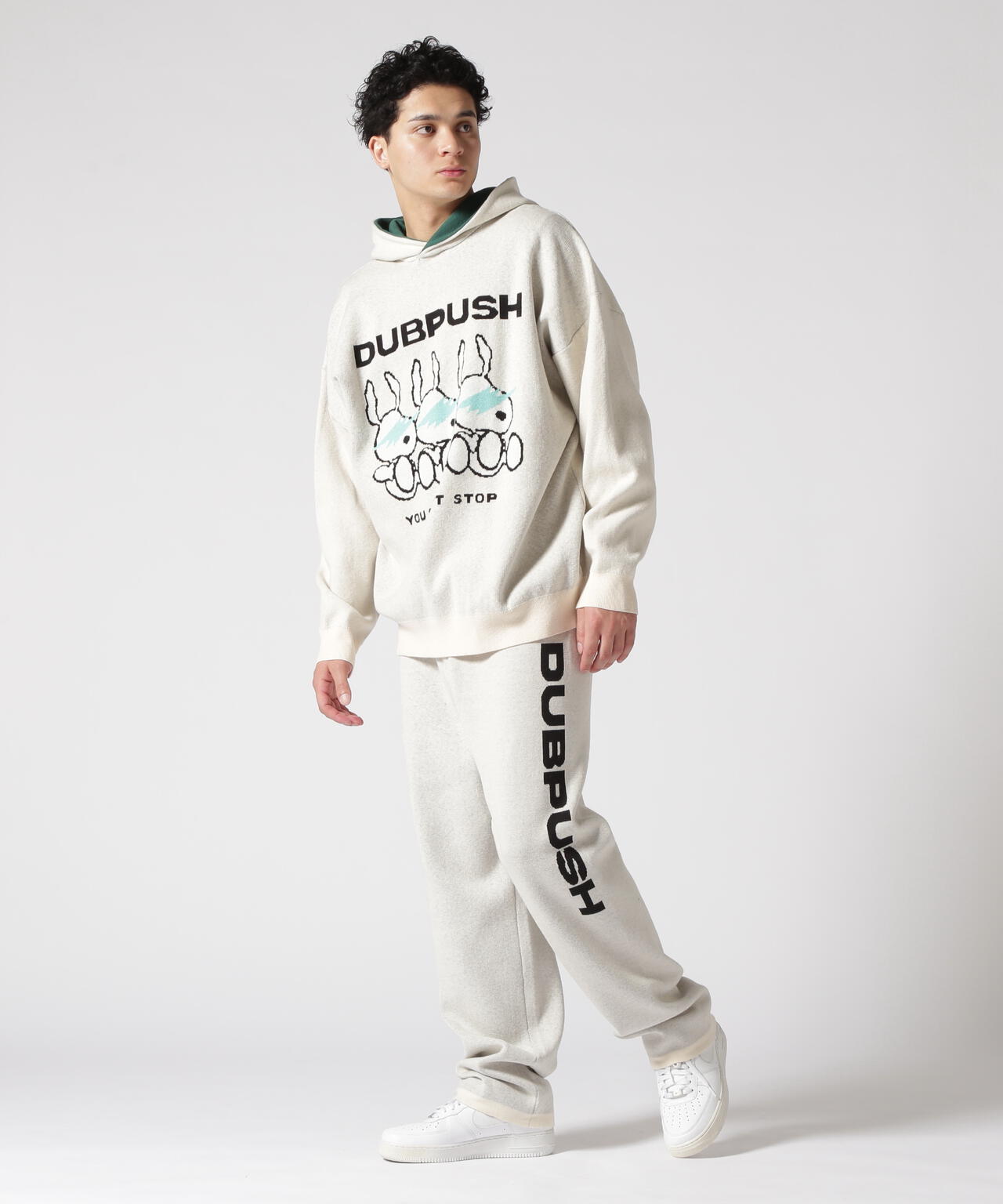 TAIN DOUBLE PUSH/タインダブルプッシュ/Exc. KNIT EASY LONG PT