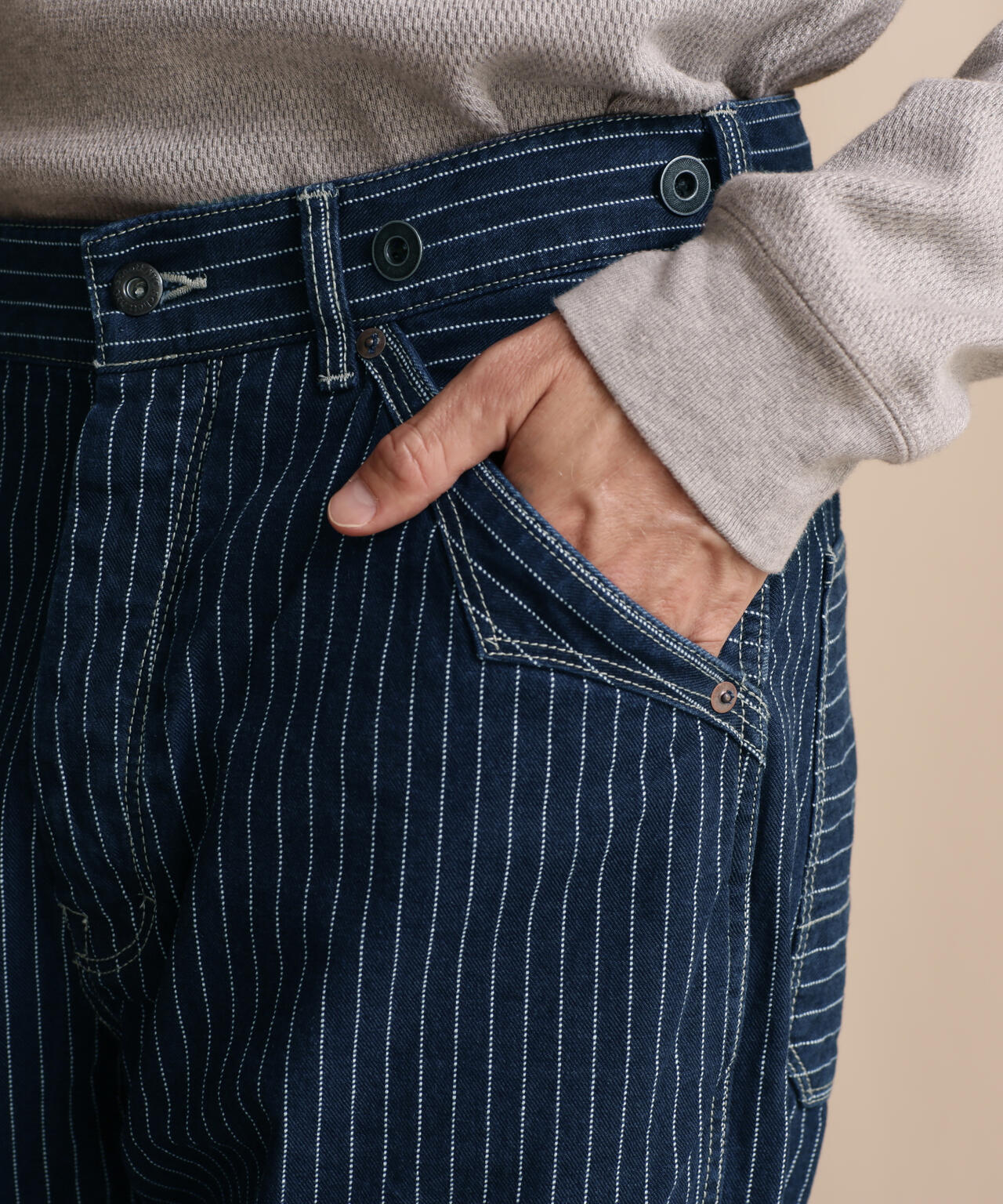 OLD HICKORY DENIM PANTS/オールドヒッコリー デニムパンツ | Schott