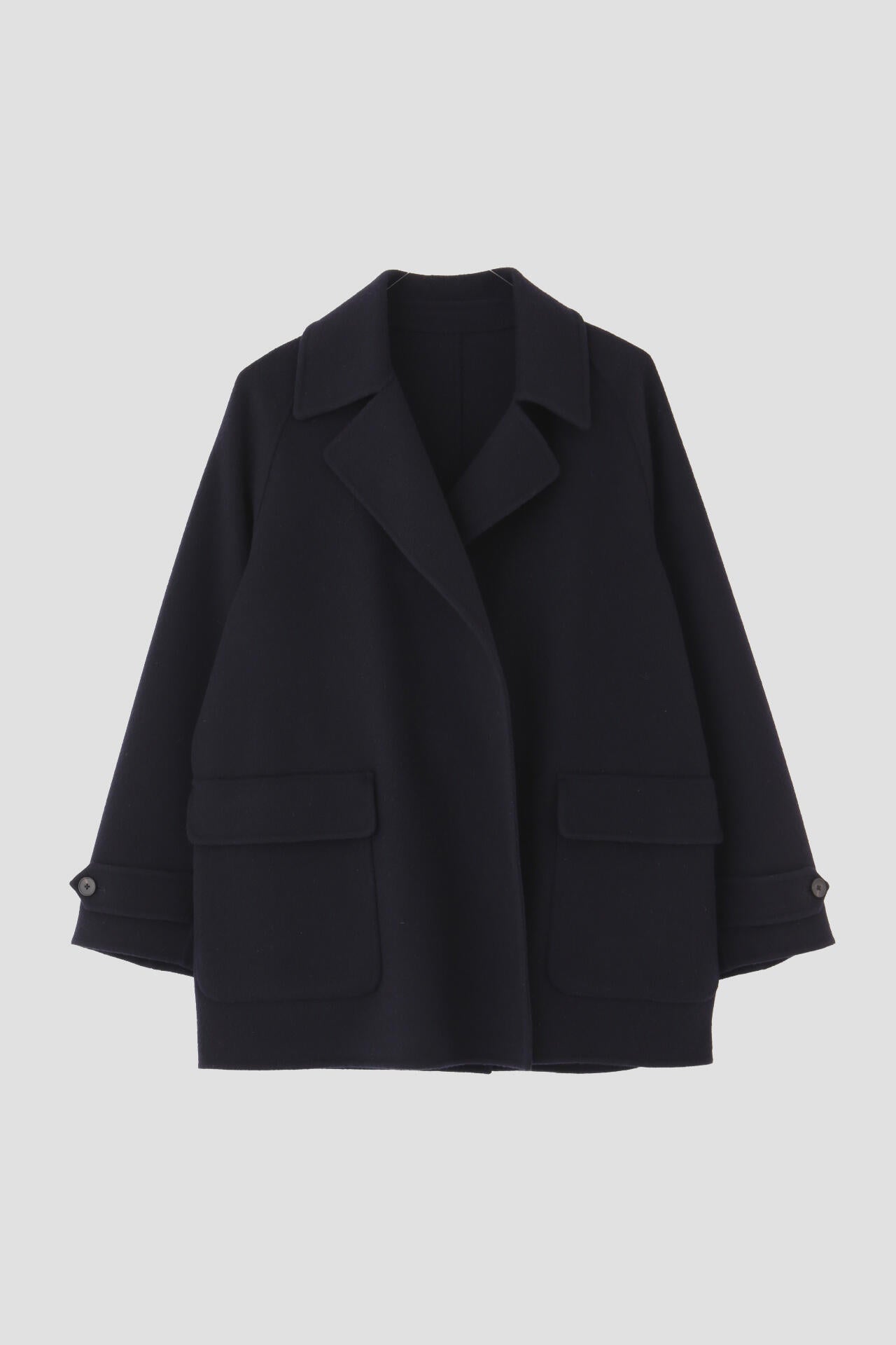 YLEVE / LAMBSWOOL DOUBLE CLOTH BEAVER SHORT CO | YLÈVE（イレーヴ