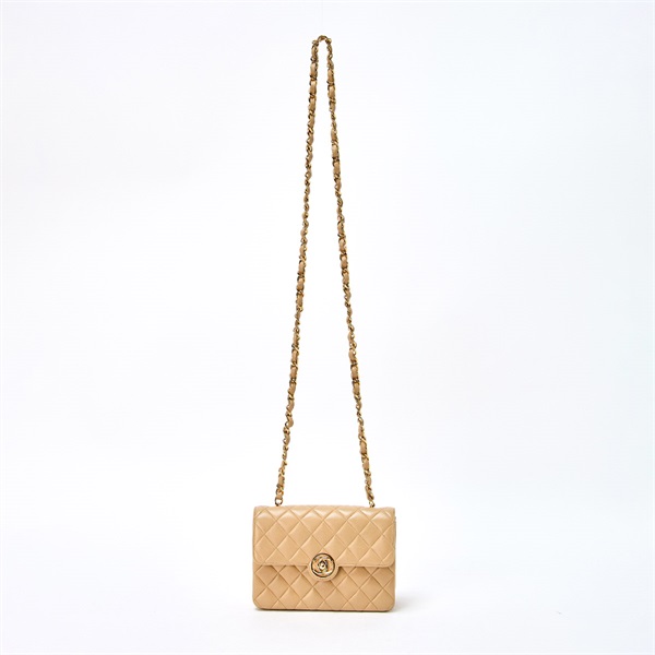CHANEL ミニ マトラッセ シングルフラップシングルチェーン 1992年頃