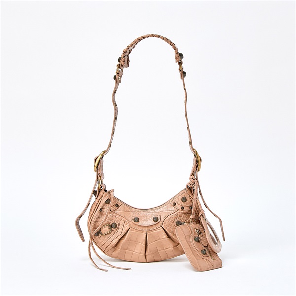 BALENCIAGA ルカゴール XS ショルダーバッグ 671309 ベージュ ゴールド