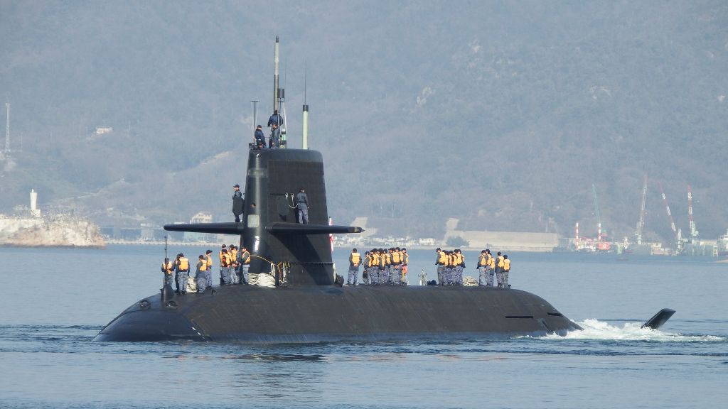 そうりゅう”型潜水艦の出航 ～呉～ | ミヤモトシップヤード