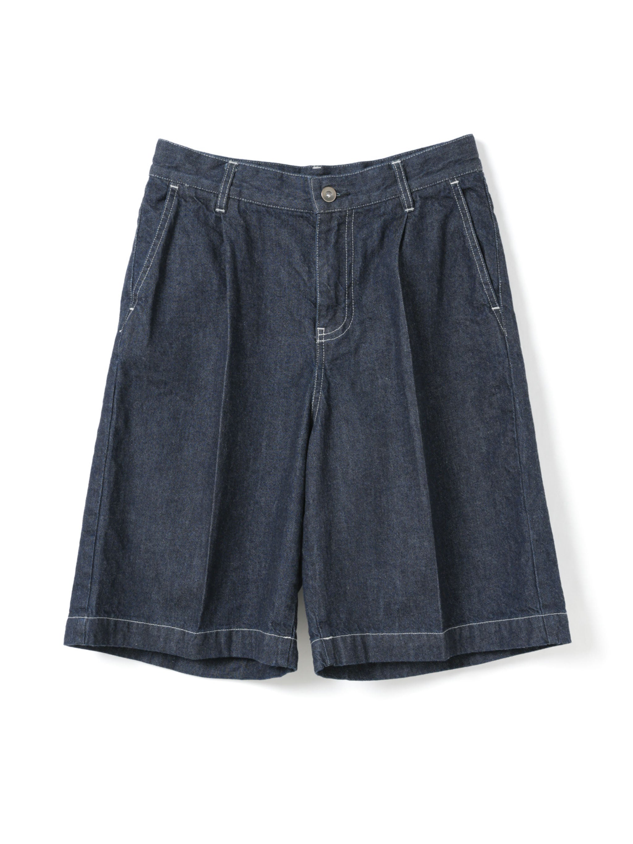 denim half PT | 1-260095OW – mizuiro ind