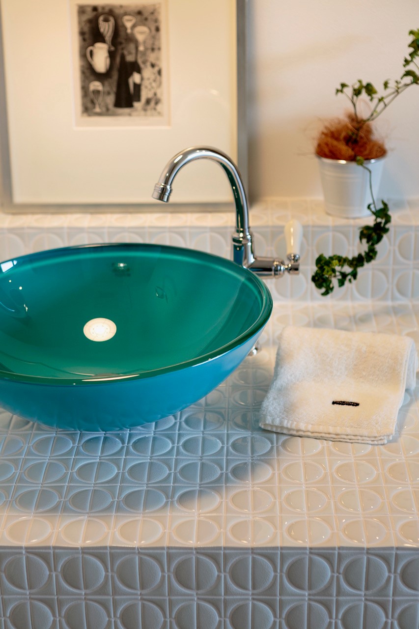 北欧風洗面ボウル マットｰ06 B176 お客様実例 | おしゃれな洗面ボウル