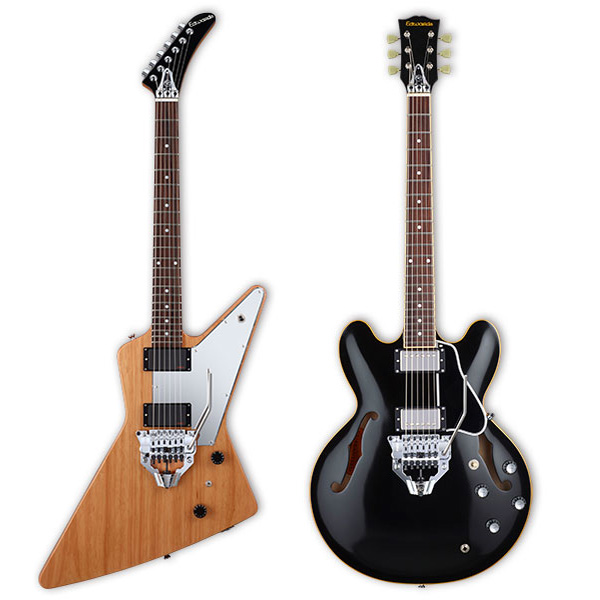 フロイドローズ社の新しいトレモロであるFRXを搭載した EDWARDS / E-ES