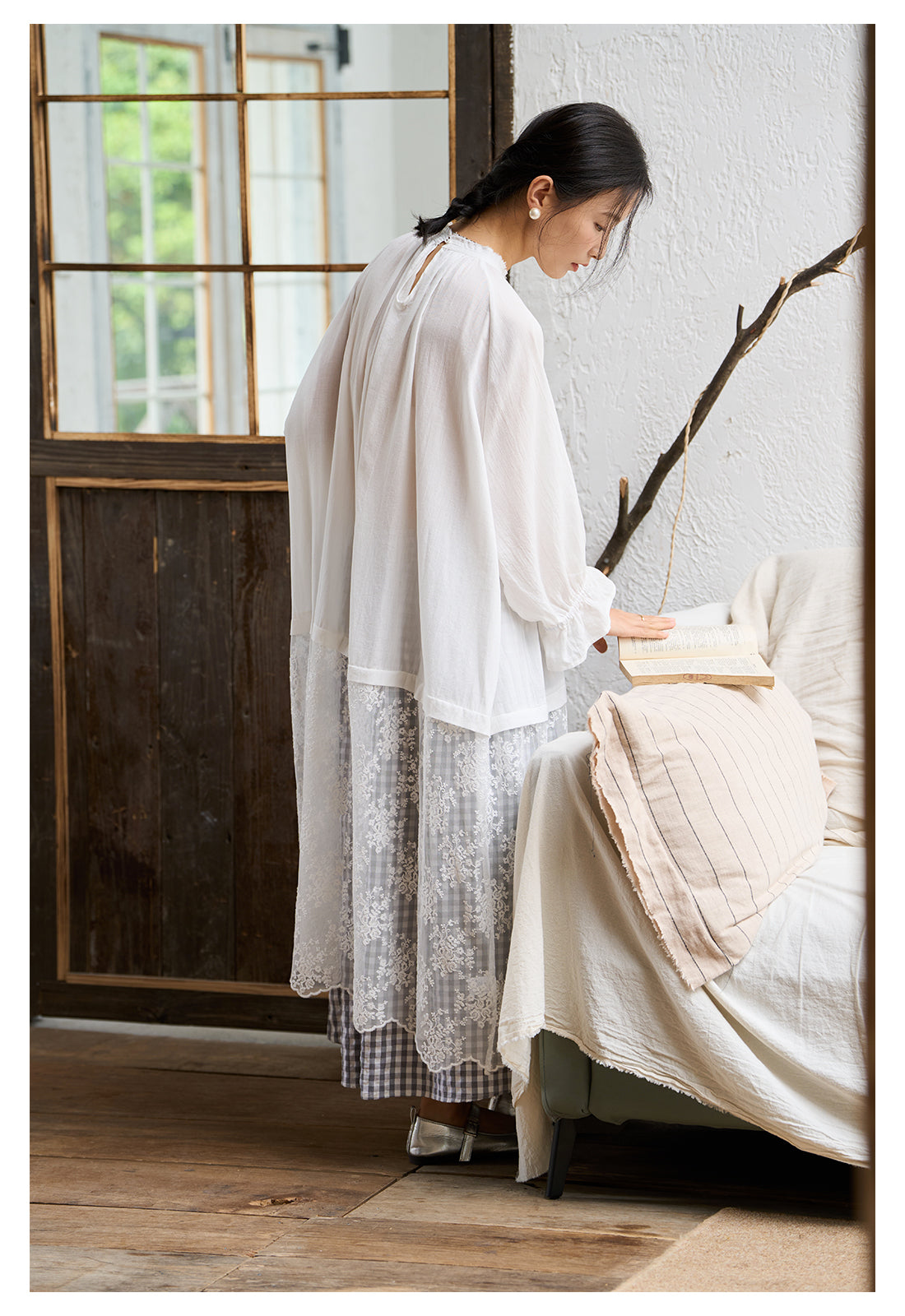 ✩アンティークデザイン チャーチスモック ✩ – momad store