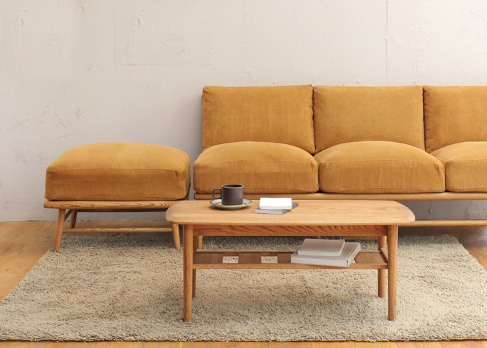 モモナチュラル CLOUD ソファ 3P（3人掛け） MOMO NATURAL | モモ