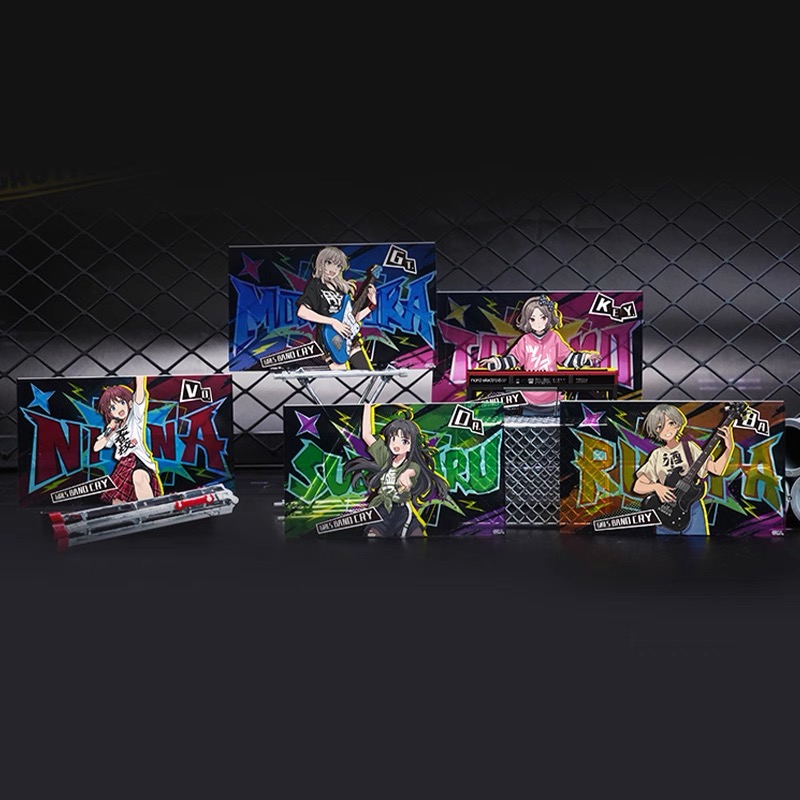 予約】ガールズバンドクライ Joyouthコラボ クリアカード ブラインド