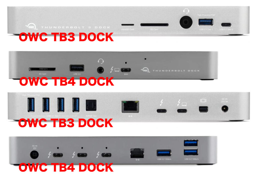 Thunderbolt 4 DOCKはサンダーボルトを分岐できる？：OWC TB4 DOCK発売