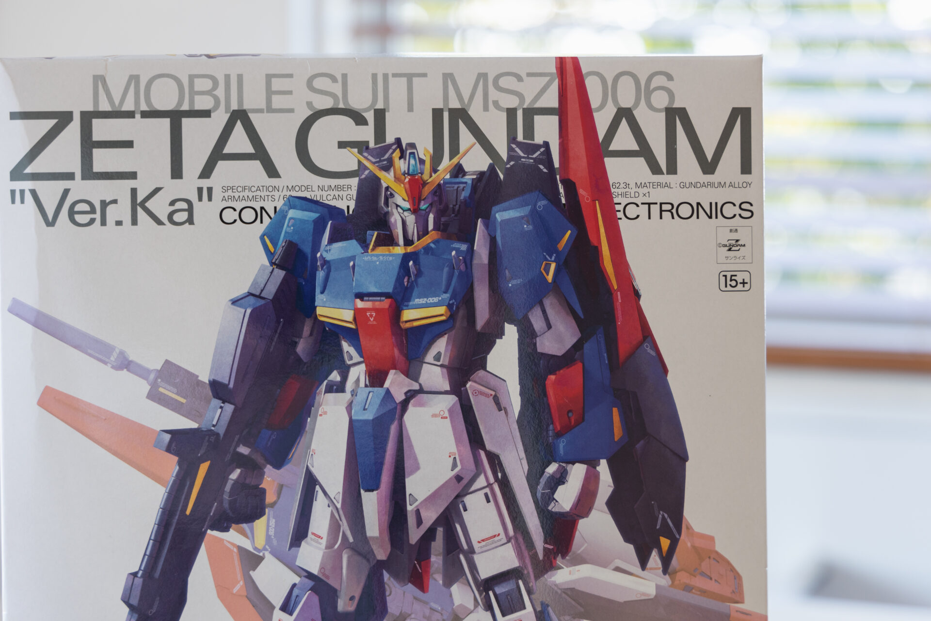 MG 1/100 Zガンダム Ver.ka 素組みレビュー。プロポーションもギミック