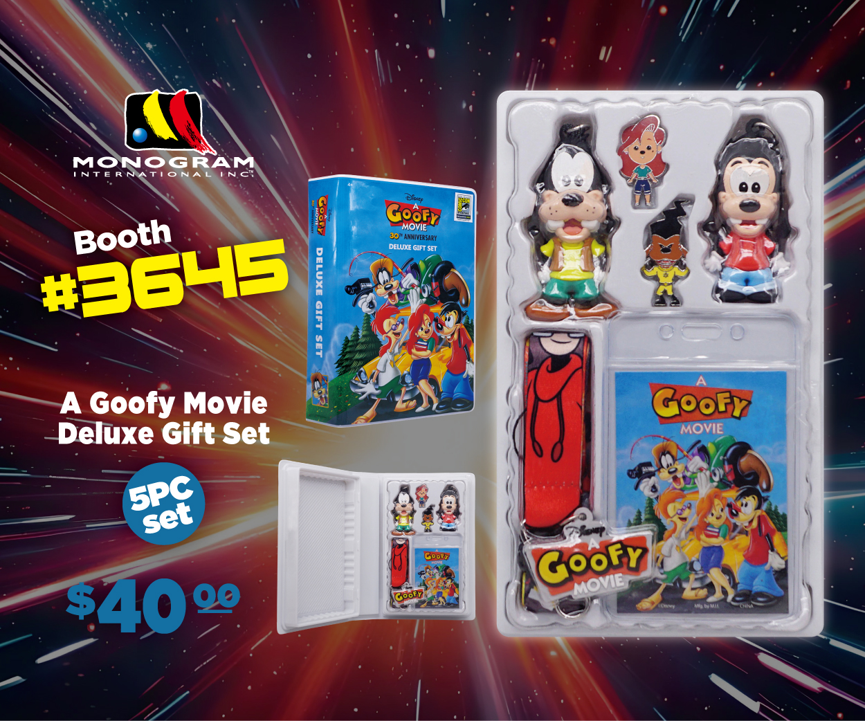 SDCC 2025 Exclusive: A Goofy Movie Deluxe Gift Set (15 of 19