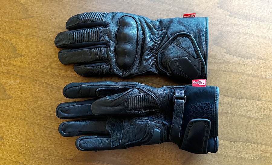 クシタニ アウトドライ アドマイヤーグローブ｜防水・防寒性能に優れた