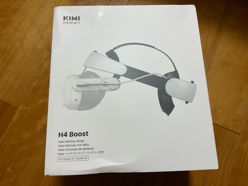Meta Quest 3 3Sのお供に 調整がしやすいバッテリー付きストラップ