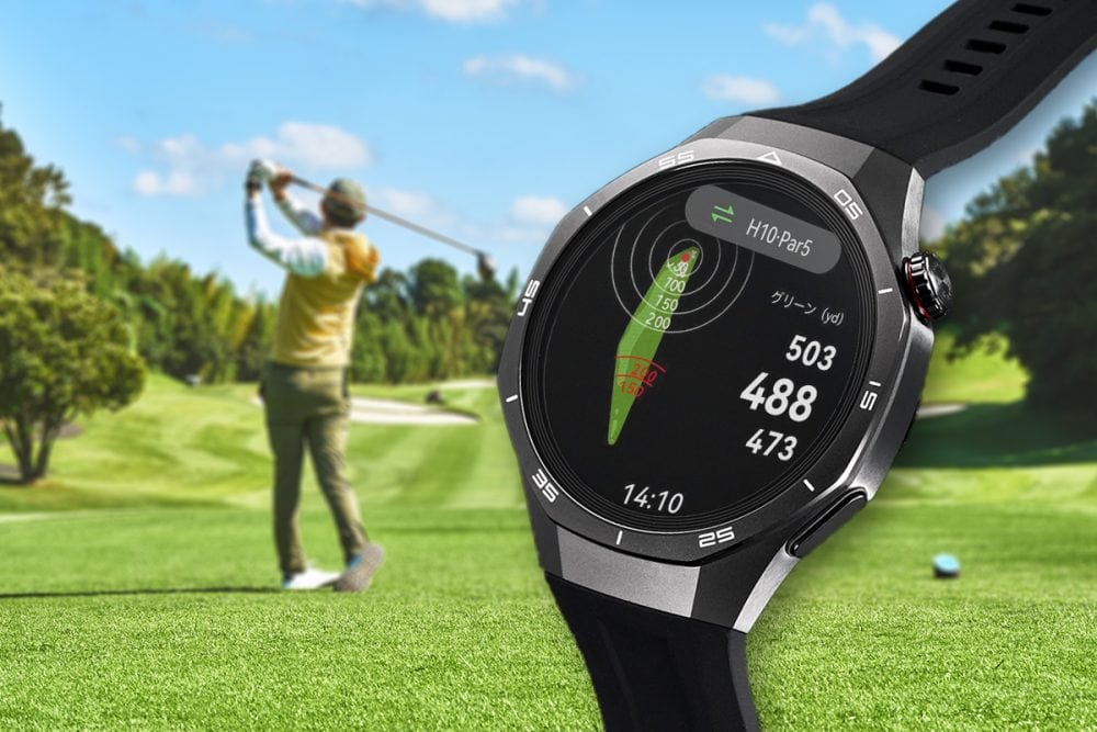 最新HUAWEI WATCH GT 5 Pro登場！ 「3Dマップ」「グリーン傾斜表示