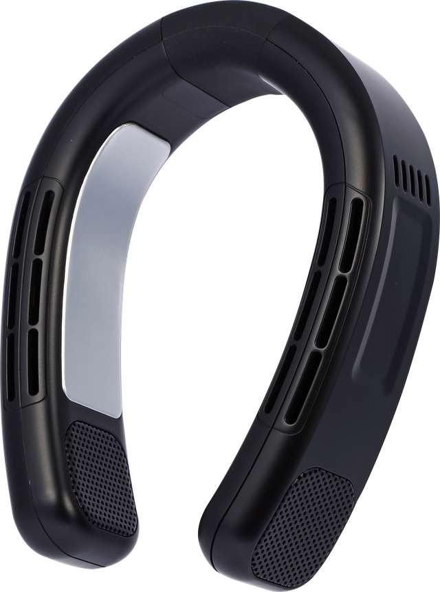 夏でも涼しいネッククーラー」1台3役こなす『PowerArQ Wearable Neck