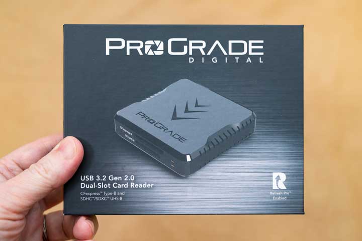 プログレードデジタル「CFexpress Type B/SD ダブルスロットカード